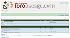 Desktop Screenshot of foroasesgc.com